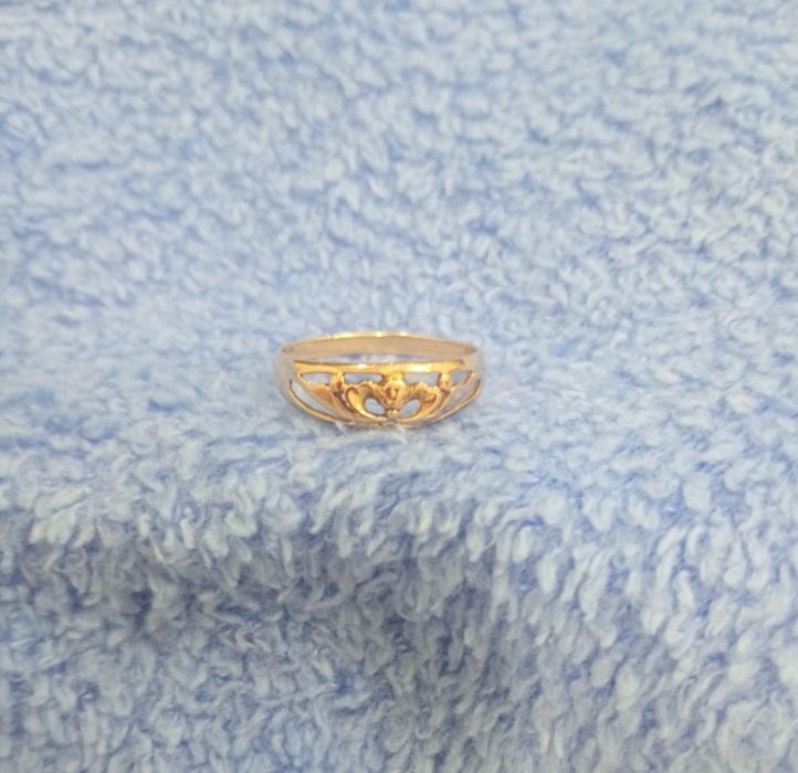 Золотое кольцо 585проба