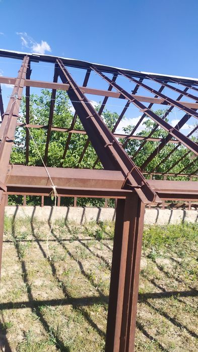 Уголок темир (парник) металлом