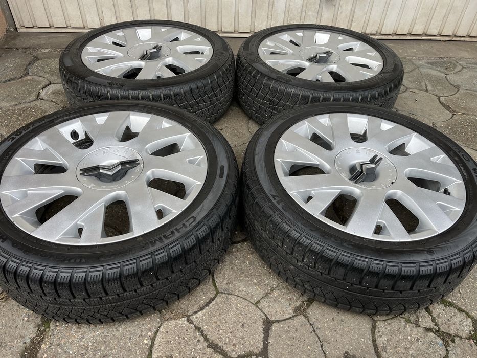 Jante aliaj 4x108, anvelope 205/50 R17 Citroen C3, C4, C5, Xsara