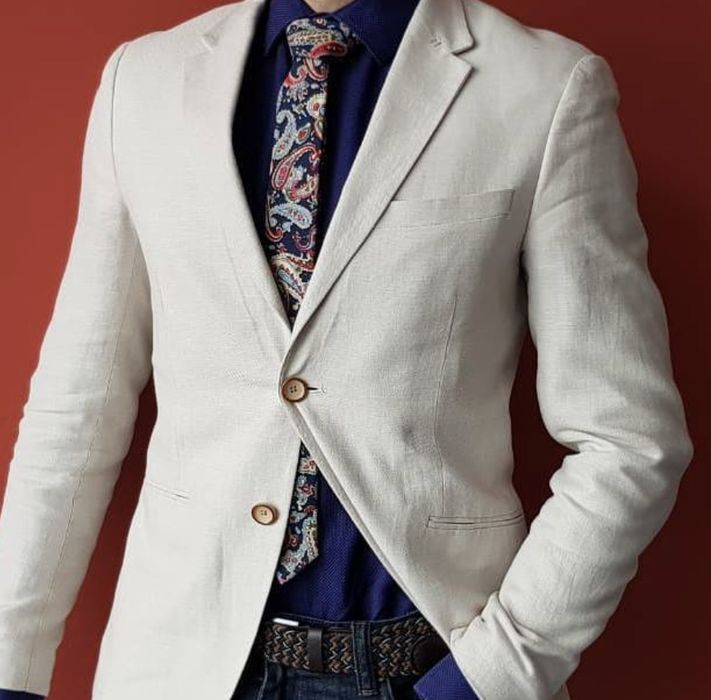 Мъжко Памучно Сако Zara