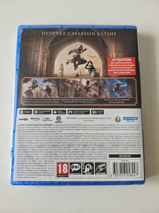 Assassin's Creed Mirage PS5 Playstation 5 - нова заепчатана