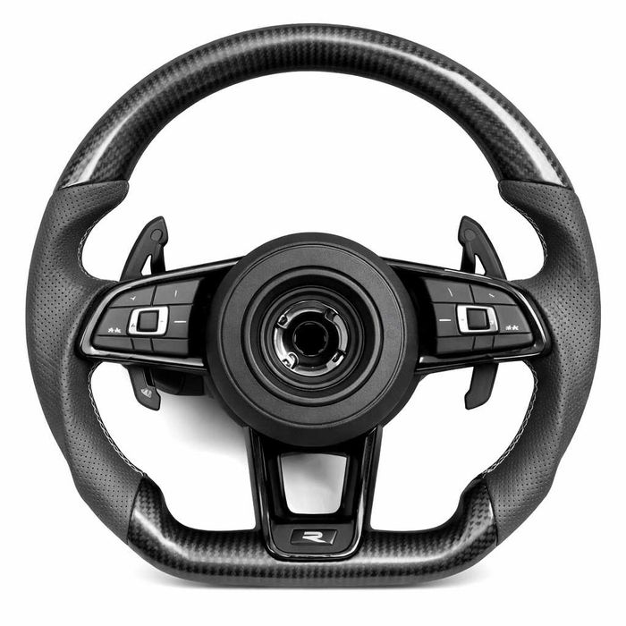 Volkswagen R-Line спортен волан – карбон и кожа (Golf, Arteon, Tiguan)