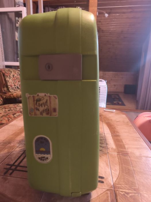 Troler ABS mic verde
