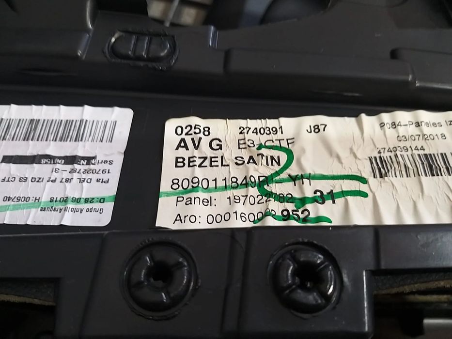 Set fete tapiterii usi renault captur 1 j5 h5 809011849r