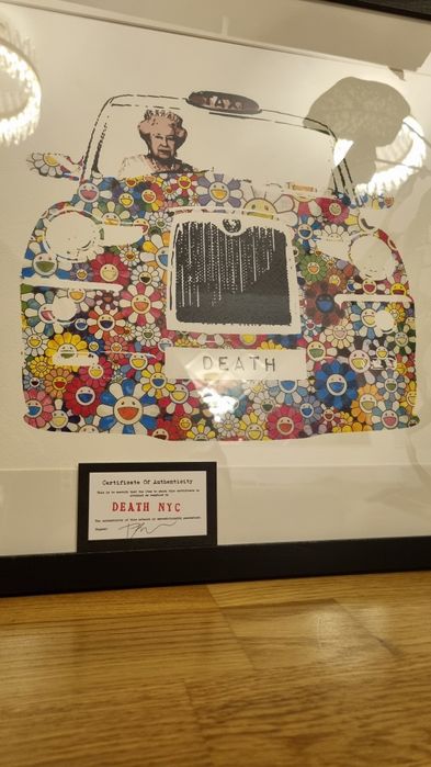 Print DEATH NYC 100 bucati in toata lumea