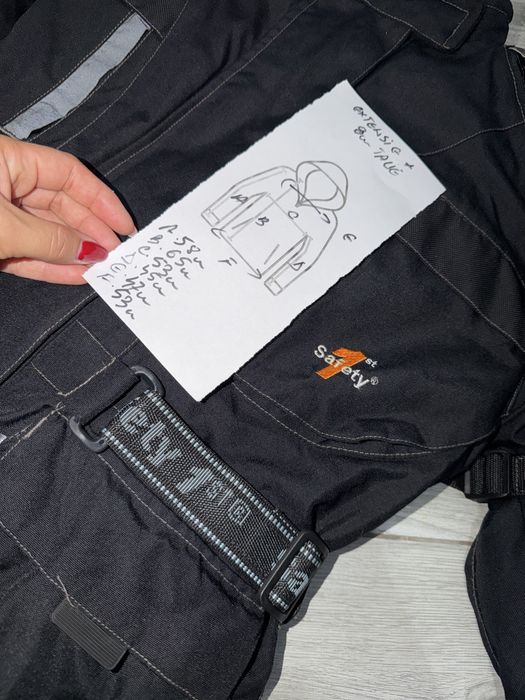 Geaca moto damă safety măsura M