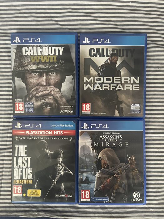 Игри за PS4 всяка по 15€