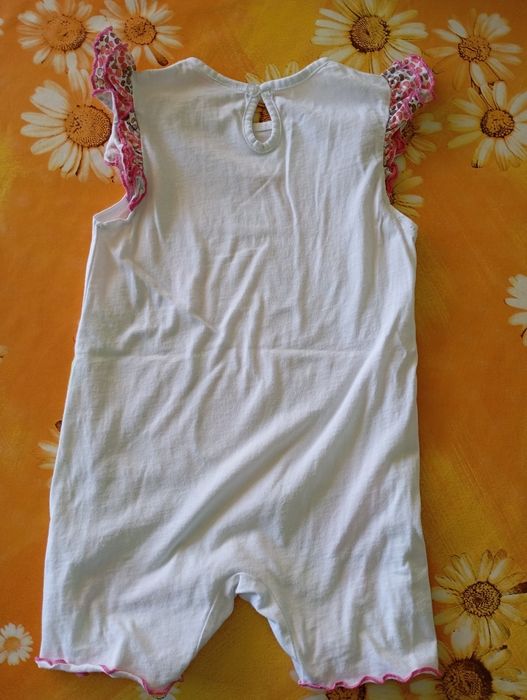 Памучни бебешки гащеризони + рокля