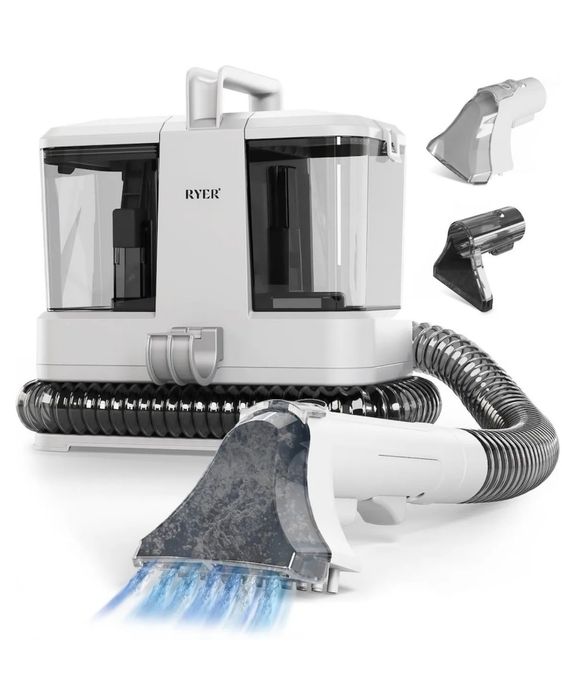 Aspirator Profesional cu Spalare Ryer Carpet Cleaner COMPACT Injectie-Extractie, Putere 9000Pa