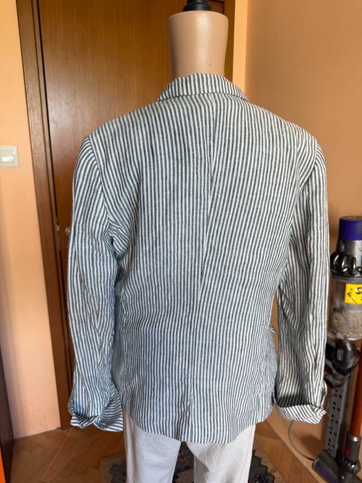 Сако райе Max Mara, 100% лен