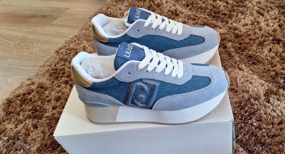 Liu jo нови маратонки сникърси деним