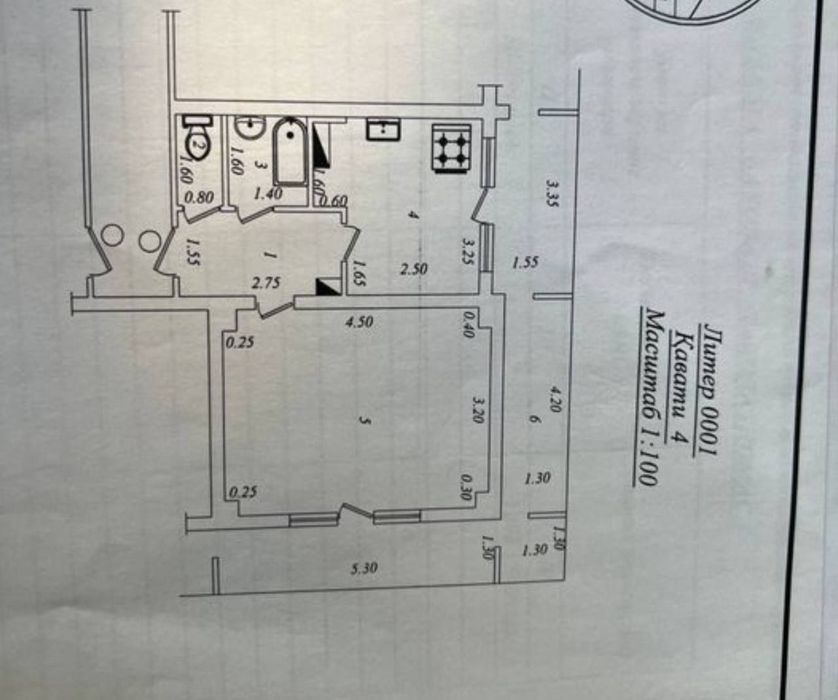 Срочно! Квартира на Ц7 (ЦУМ) 1/4/9 общ пл 65м  Спец план
