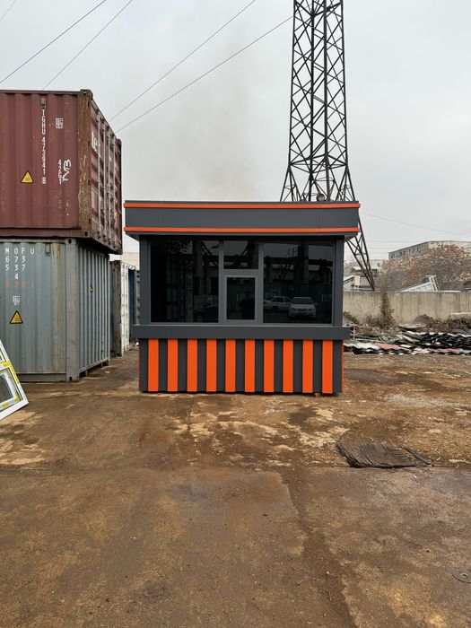 Qorovul budka охранная будка готовы
