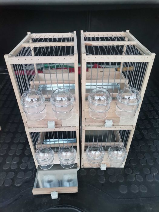 Дървени клетки и капани за птици