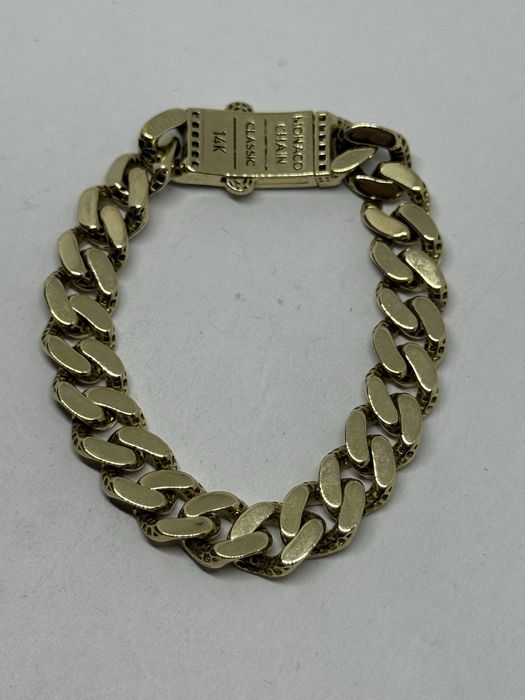 златна гривна 18.52гр 14к 585 monaco chain classic