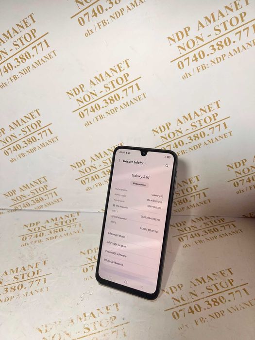 NDP Amanet Calea Mosilor 298    SAMSUNG GALAXY A16 (57136)