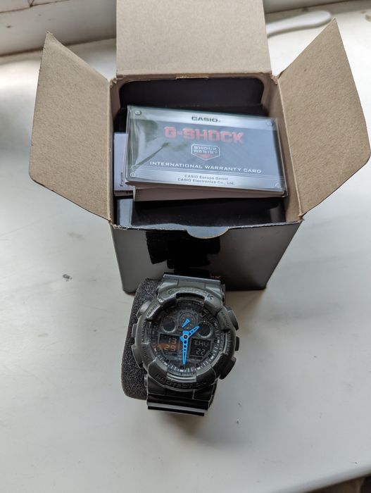Casio G Shock GA 100