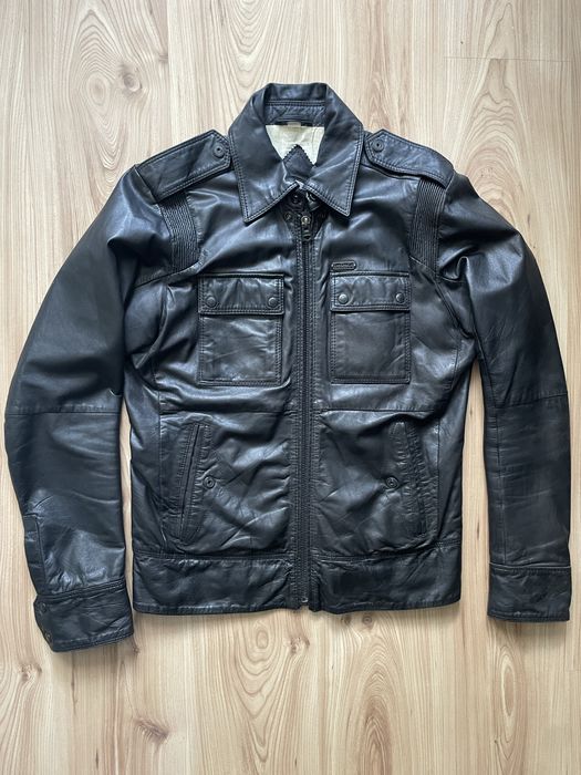 DIESEL / мъжко кожено(естествена) яке M/L