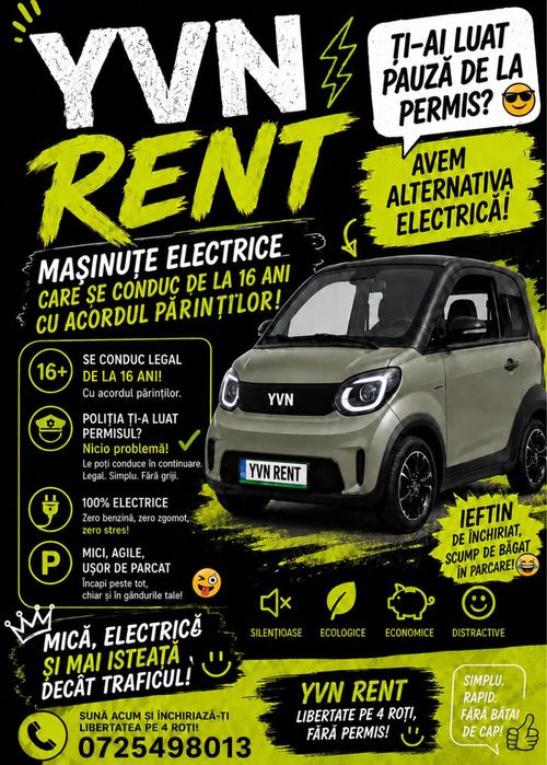 Inchirieri masini fara permis