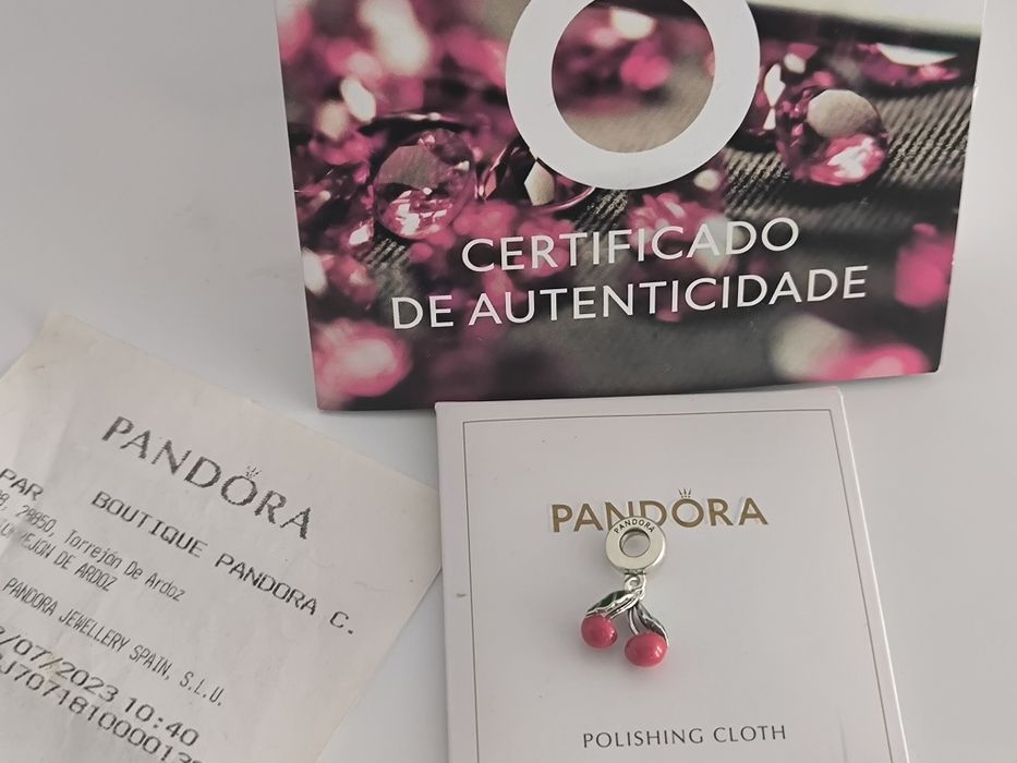 Charm Pandora cireșe