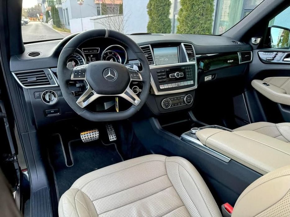 Mercedes ML 63 AMG BI-TURBO 550CP W166 Avariat