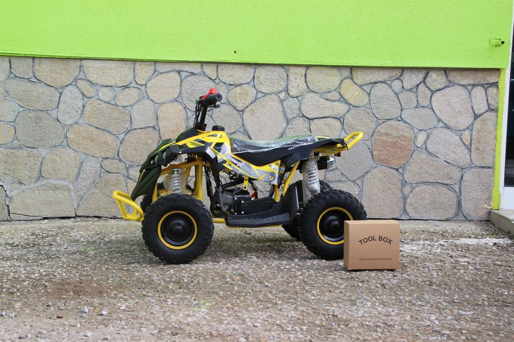 Детско бензиново ATV Grizzly SPORT – BLACK & YELLOW