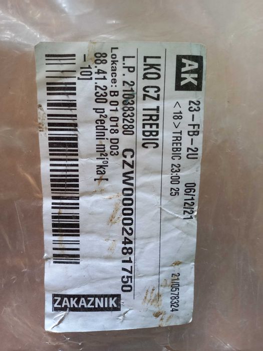 Bară şi grilą față Suzuki SX 4x4 2010