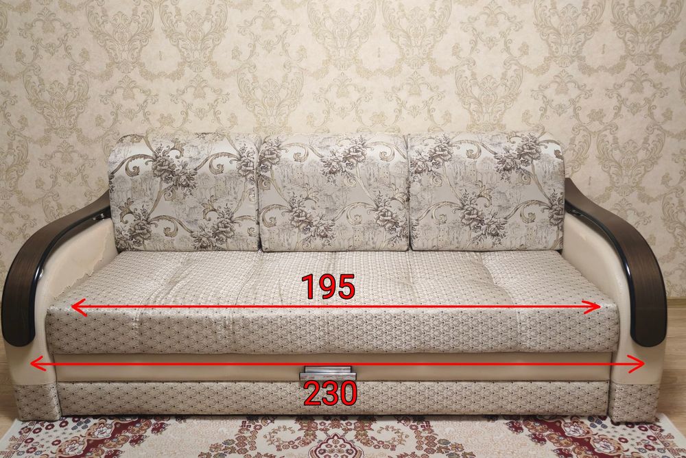 Срочно продам 2 дивана. В длину 170 и 230