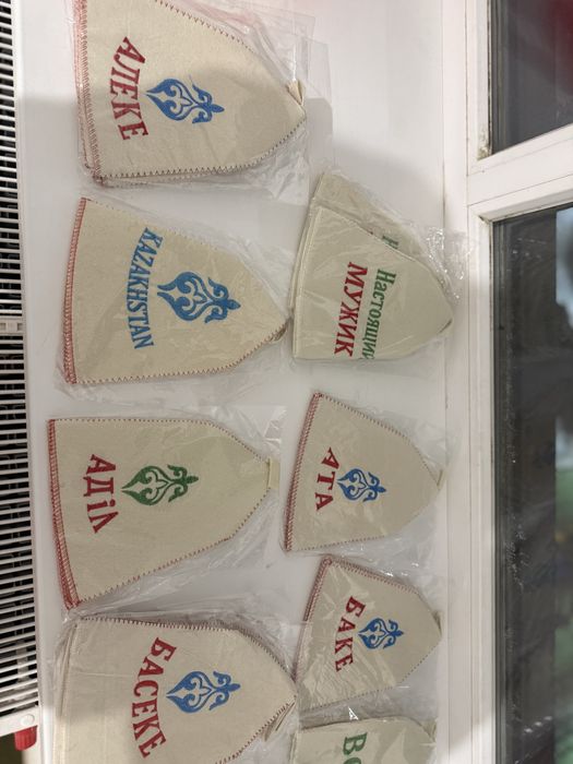 Банная шапка новая