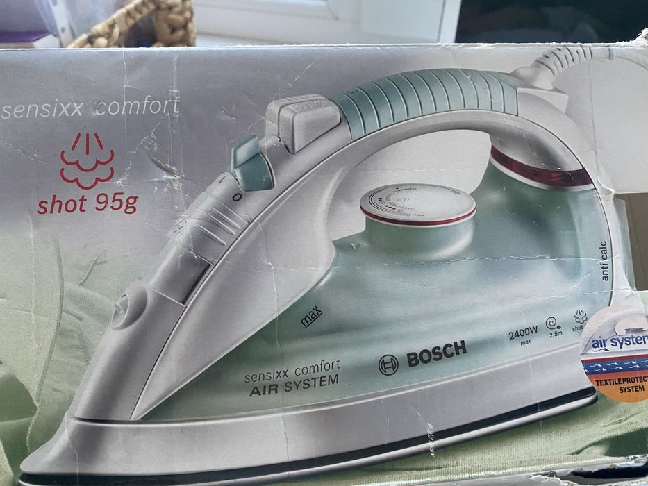 Нова парна ютия Bosch sensixx comfort TDA 8309