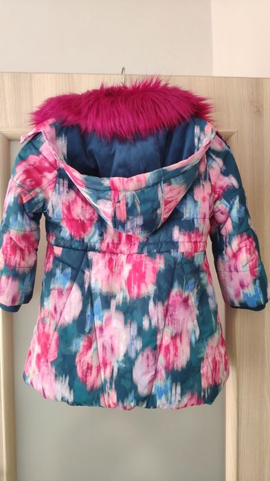 Цветно детско зимно яке и елек