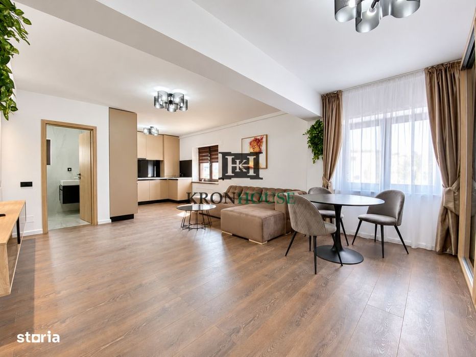 Apartament cu 2 camere, tip studio | 50 mp | parcare | Tractorul