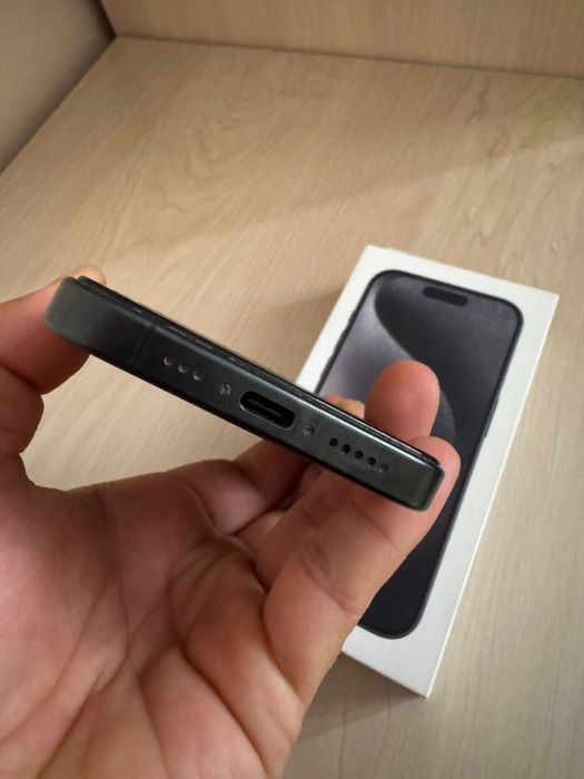 iPhone 15 Pro, 128 GGB Black Titanium