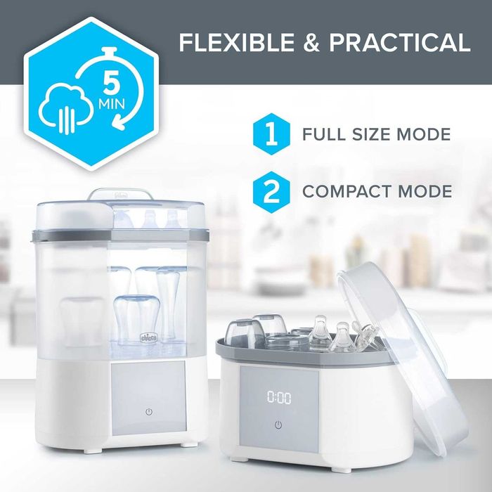 Стерилизатор и сушилня Chicco Advanced Steam Sterilizer Dryer 2в1