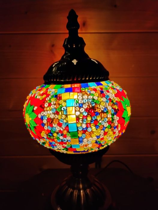 Lampa veioza mozaic