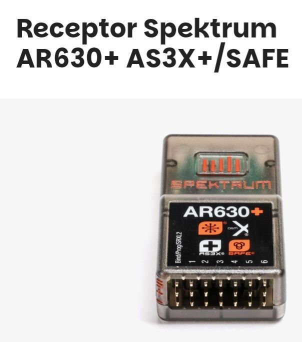 Receptor Spektrum AR 631 cu functia AS3X si SAFE