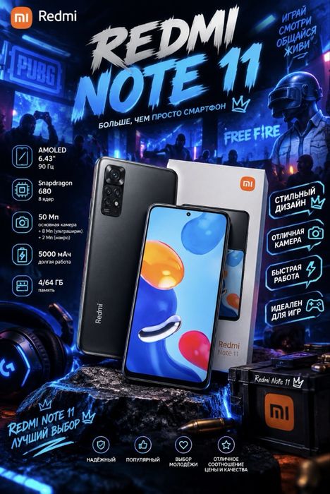 Redmi note 11 мощный процессор
