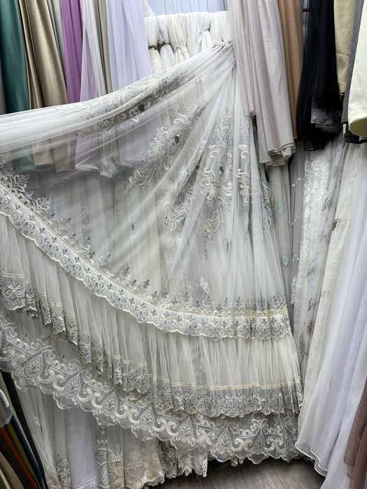 Тюль шторы новые 10 метров