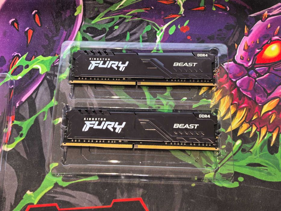 Ram Kingston FURY Beast 32GB (2x16GB) DDR4 3600MHz KF436C18BBK2/32