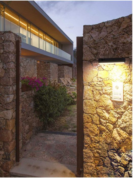 Солнечный настенный светильник, 1000 люмен, 4000K IGT-SWL24-ЧЕРН