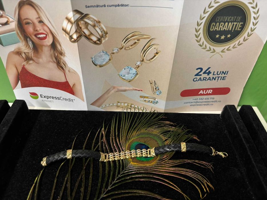 Bratara aur 14k 15.45g (B-59374)(Iulius Mall) Ridicare personala