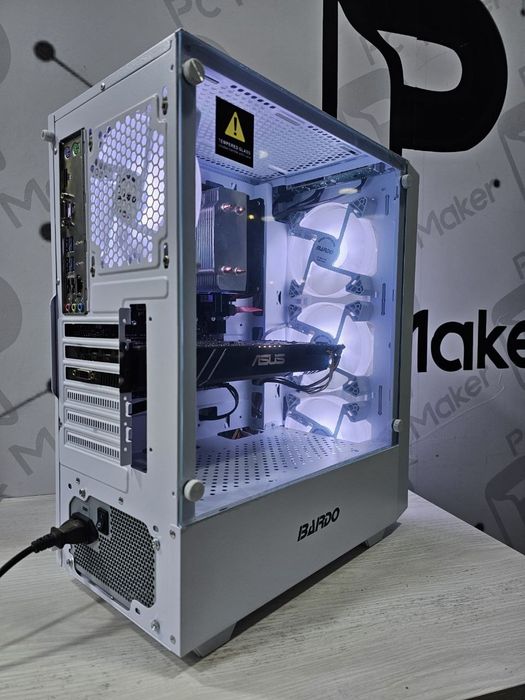 Корпус новый белый ATX