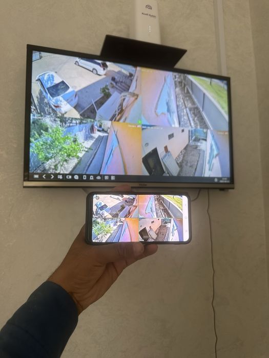 Установка камеры видеонаблюдения