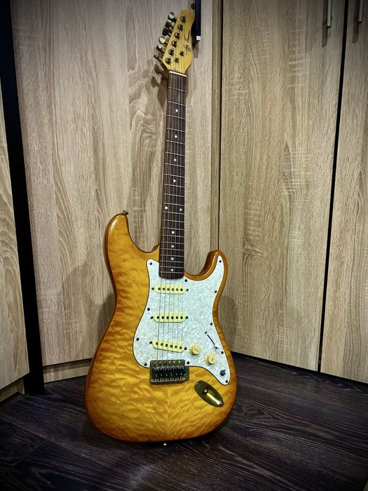 Chitară Electrică Jay Turser Custom - Design Unicat "Paolo Borghesi"