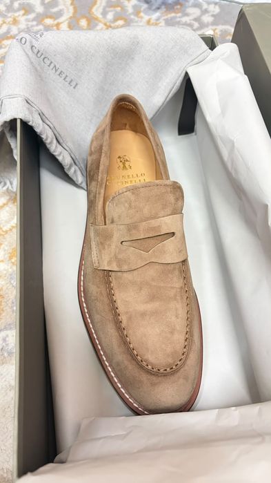 Продам brunello cucinelli замшевый обувь оригинал