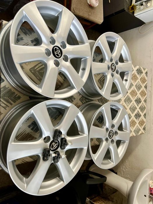 Jante r17 originale Toyota C-hr RAV4  Auris Corolla Camry Rav4 Prius 5x114,3 & senzori presiune roti originali Toyota