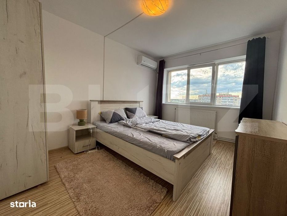Apartament 3 camere decomandat, 72,1 mp, complet mobilat si utilat –