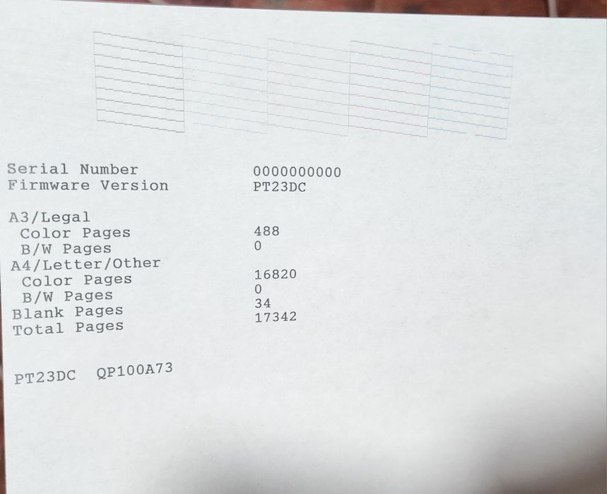 Printer epson L1800