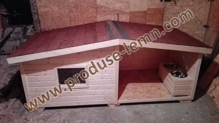 Cusca-cotet caine IZOLAT TERMIC, cu geam termopan !!!
