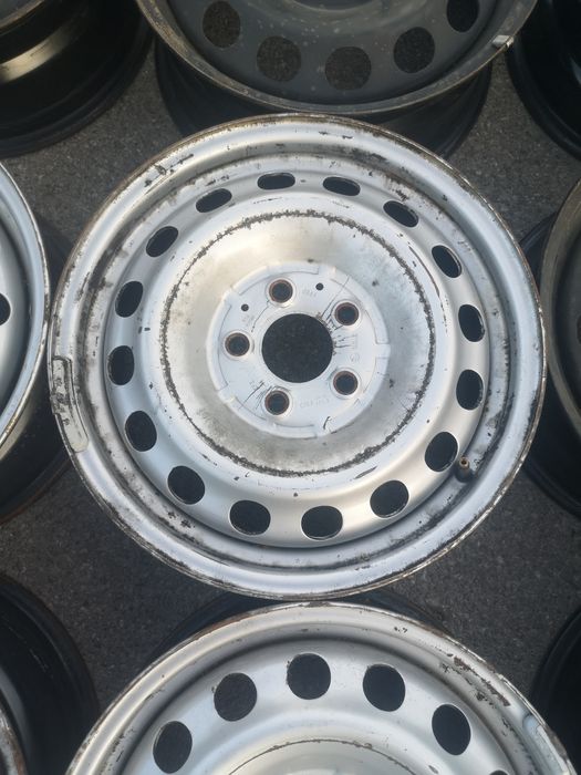 4 бр железни джанти Мерцедес Вито 5x112 16 цола 6,5 J*ЕТ 60*ц.о 66,6